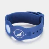 Power Silikon Armband - BALANCE IONEN HOLOGRAM TECHNOLOGY mit MAGNETKRAFT - blau / 18 bis 25 cm # 7101 – Bild 4