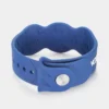 Power Silikon Armband - BALANCE IONEN HOLOGRAM TECHNOLOGY mit MAGNETKRAFT - blau / 18 bis 25 cm # 7101 – Bild 3