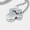 Pfote Magnetschmuck Anhänger mit Gliederkette # 714 Gl