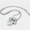 Pfote Magnetschmuck Anhänger mit Gliederkette # 714 Gl – Bild 2