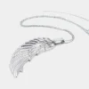Engelsflügel Schutzengel Glücksbringer Magnetschmuck Kette silber