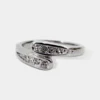 Gassan Eight Diamond Designer Magnetring mit Swarovski Crystals - 17/20 # 166