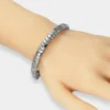 ⁦Flex Energie Magnetarmband Edelstahl silber # 439 in S/M oder L/XL⁩ - الصورة ⁦3⁩
